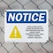 Signmission Food Allergy Notice Please Be, 10 in W x Rectangle, Plastic OS-2PACK-NS-P-710-L-12812 - alternate 5
